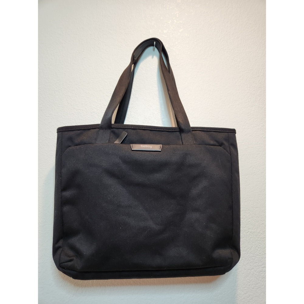 Bellroy Tokyo Tote Black Water Resistant Laptop Shoulder Bag Travel Work Bag